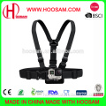 Adjustable body harness chest belt strap mount accessory for GoPro
